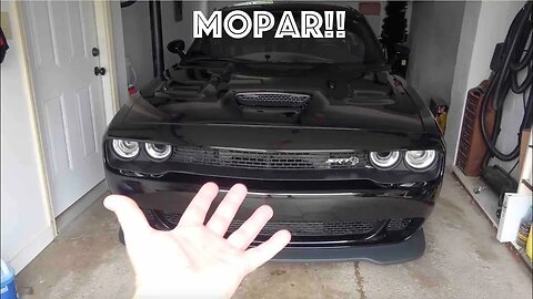 I Wasn't Expecting This.. Swapped The F12 For A Dodge Challenger HELLCAT!!