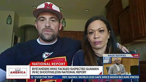 Two American Hero's attack shooter and save their family's and others