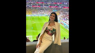 Yasmine Sabri In Fifa World Cup Qatar #yasminesabri #fifa #shorts #shortvideo