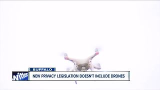 New state legislation related to privacy doesn't include drones