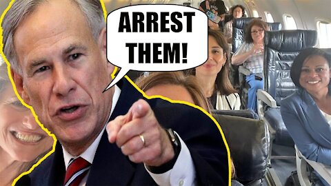 Greg Abbott says Democrats who FLED the State over Election Integrity Bill will be ARRESTED!