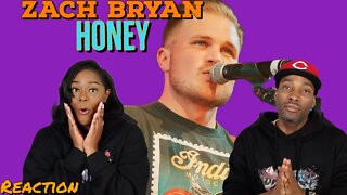 First time hearing Zach Bryan “Honey” Reaction | Asia and BJ