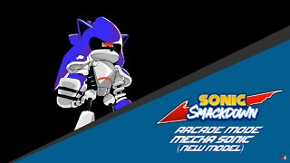 Sonic SmackDown: Arcade Mode - Mecha Sonic (New Model)