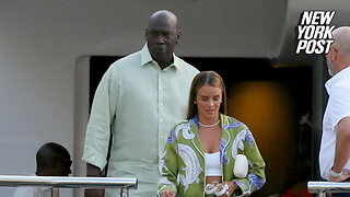 Michael Jordan and wife spotted in Barcelona