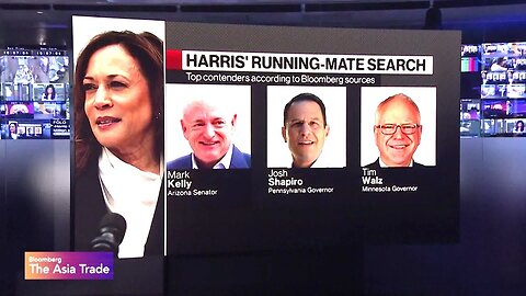 Kamala Harris’ Running-Mate Search Zeroes In on Three Top Contenders|News Empire ✅