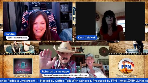 EP. # 18 | Remnant Evidence W/ Coffee Talk with Sandra & FPN Interviews Kerri -Story/Testimony