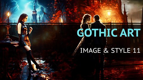 Gothic Art - Adding Style to an Image in MidJourney 5.2 - Image & Style 11