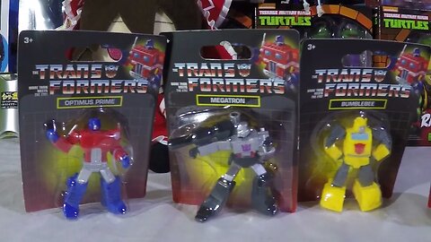 Transformers Just Play dollar store figures