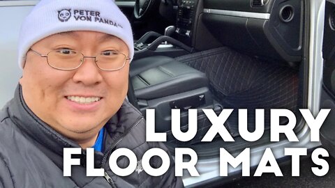 Luxury Quilted 3D Carpet Floor Liners for my Porsche Cayenne Review