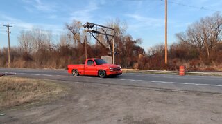 Silverado burnout!