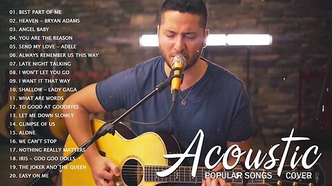Acoustic Cover Popular Songs 2023 Top Guitar Acosutic Love Songs Cover Best Acoustic Songs