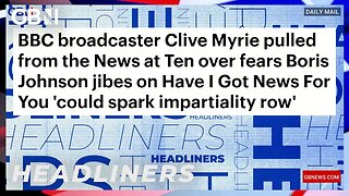 Clive Myrie's Boris Johnson jibes on Have I Got News For You 'could spark impartiality row' 🗞