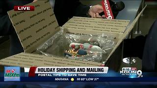 Postal service provides holiday shipping tips