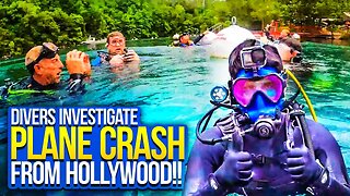 Divers Investigate HOLLYWOOD Plane CRASH!!