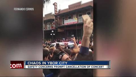 Police, music venue cancel rap concert over safety concerns as hundreds fill Ybor City