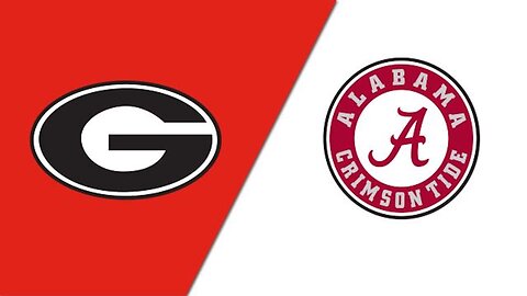 Georgia VS Alabama SEC Championship Full Game 2023