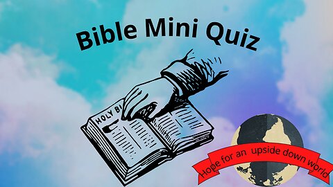 Complete the Verse Mini Quiz Isaiah 8:20