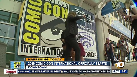 Comic-Con 2019 officially kicks off