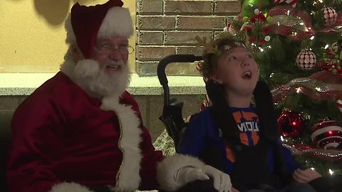 Non-profits hold holiday party for medically fragile children
