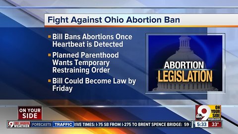 Heartbeat abortion bill case in federal court today