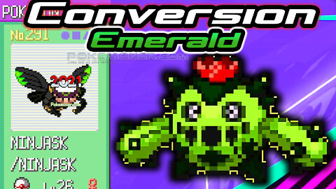 Pokemon Conversion Emerald - An Old GBA Hack ROM, a QoL Hack ROM has some pokemon have new type