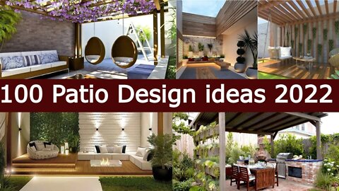 100 Patio Design ideas 2022 | Backyard Garden Landscaping | Outdoor Seating | House Exterior Design