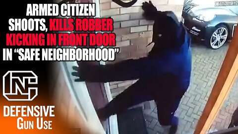 Armed Citizen Shoots Burglar Kicking In The Door In 'Safe Neighborhood' in Lake Forest Park , WA