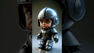 Cute Baby Robocop #shorts