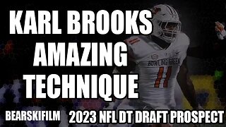Karl Brooks Amazing Technique - 2023 NFL DRAFT DT Prospect
