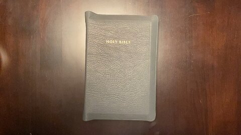 Allan 53 Longprimer Dark Grey Highland Goatskin with Red FIRST EDITION (R.L. Allan & Son Publishers)(Apr 28, 2024)