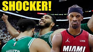 Boston Celtics SHOCK the Miami Heat on a last second Derrick White TIP IN! 3-0 series lead is GONE!