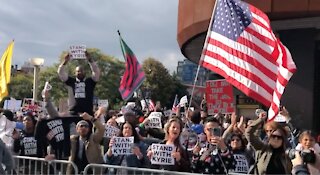 Protest in Support of NBA Star Kyrie Irving