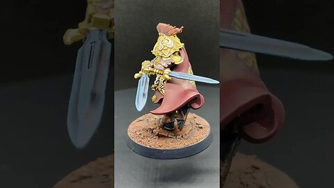 Adeptus Custodes Blade Champion Painted #shorts