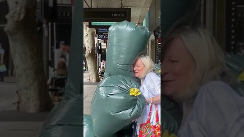 Garbage-Bag People clean up the Sydney Streets of Kings Cross Australia by FirecrackersLIVE #shorts