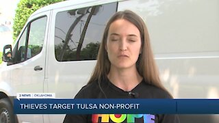 Thieves target Tulsa non-profit