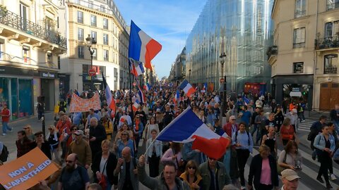 Rendez-vous de la Résistance, Place Denfert-Rochereau à Paris le 22 Octobre 2022 - Vidéo 10