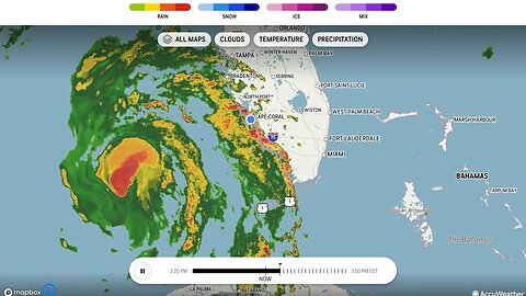 HURRICANE IDALIA CAPE CORAL 2:10 PM 8/29/2023