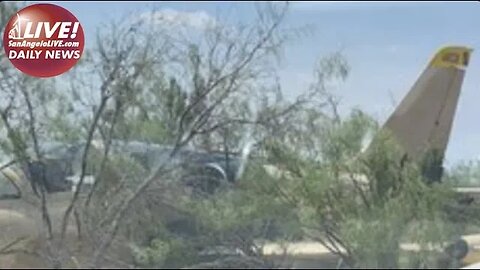 LIVE! DAILY NEWS | BREAKING: Fighter Jet Crashes Outside of San Angelo!