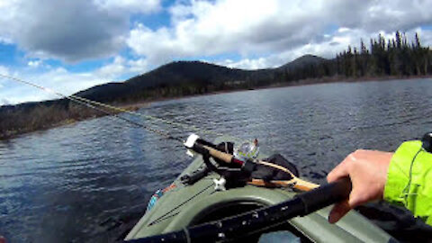 Kayaking on Kerry Lake - April 2017