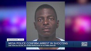 Mesa police confirm arrest in deadly drive-by shooting