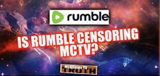 IS RUMBLE CENSORING ME, OR IS IT JUST A GLITCH?