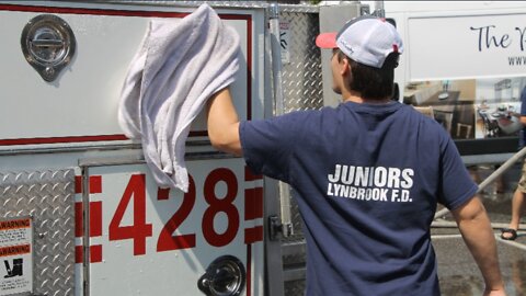 Lynbrook's Junior Firefighters Helping Others