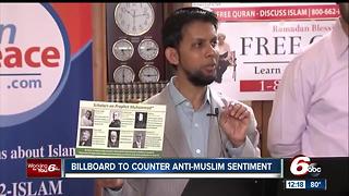 Muslim group putting up educational sign to counter anti-Muslim billboard