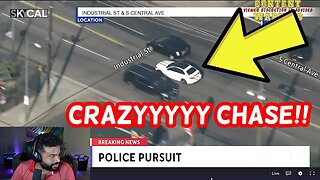 ATTACKED POLICE OFFICER! Police Chase in California Los Angeles #chase #california #policechase