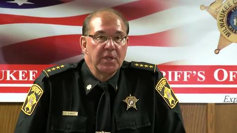 Acting Milwaukee County Sheriff Richard Schmidt addresses racial comment made during traffic stop [NEWS CONFERENCE]