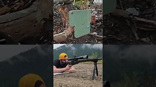 22 LR vs Paintball at 200 Meters