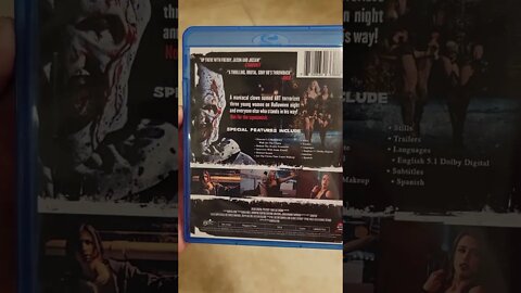 Up Close of TERRIFIER Bluray