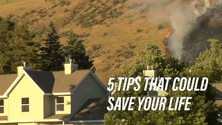 Staying safe during a wildfire