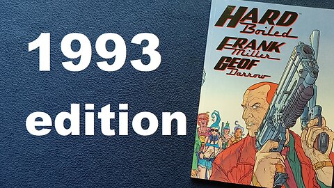 Hard Boiled, Trade Paperback, Frank Miller, Geof Darrow, May 1993, Dark Horse Comics