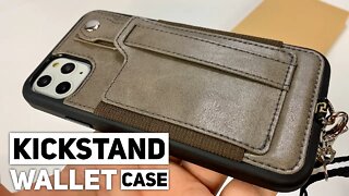 TOOVREN iPhone 11 Pro Max Wallet and Kickstand Case Review